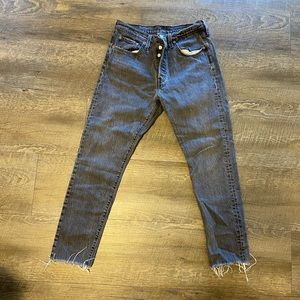 Levi jeans size 29W. Washed grey colour. Comfy and style 510.